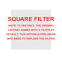 Square filter
